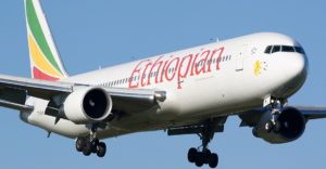 Ethiopian aircraft